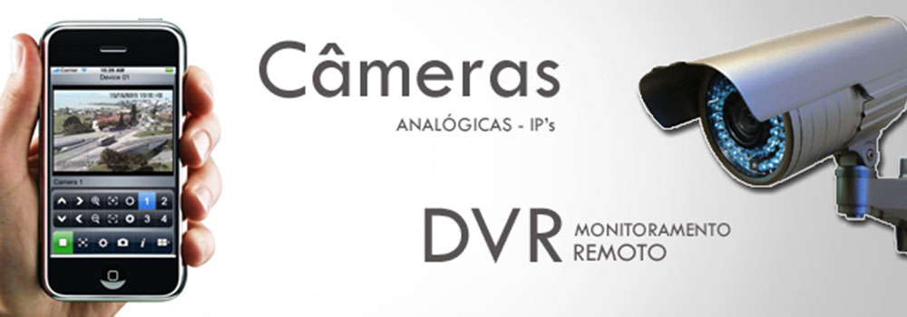 Sistema de CFTV instalado pela Divisa Telecom